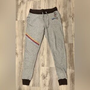 Disneyland Cuffed Joggers Gray Large